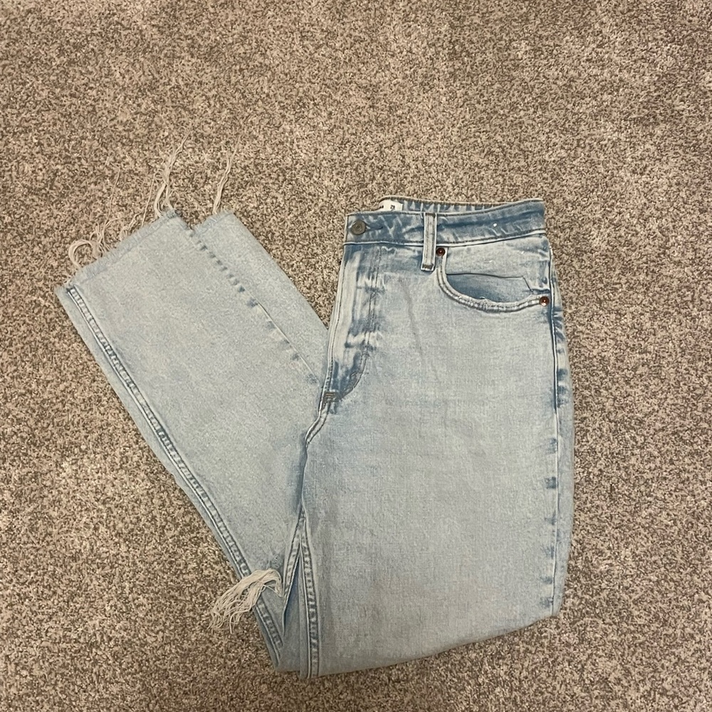 Abercrombie & Fitch Curve Love The Skinny High Rise Jeans